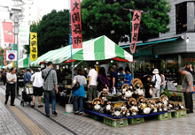 賑わう大陶器市